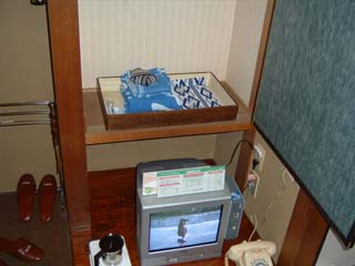 クローゼット?の中